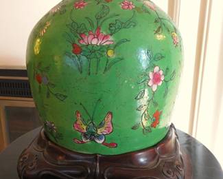 Antique Chinese ginger jar