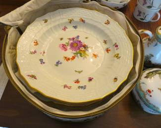 Rare Meissen Neubrandenstein dishes