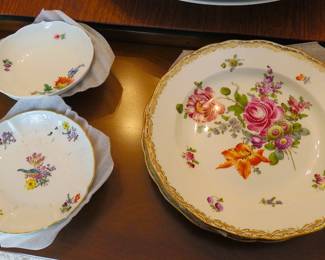 Meissen serving ware