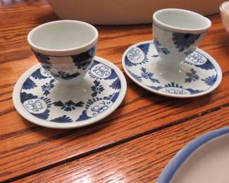Delft egg cups