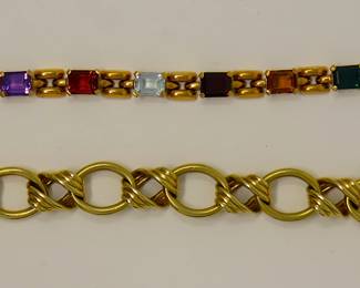 14K bracelets