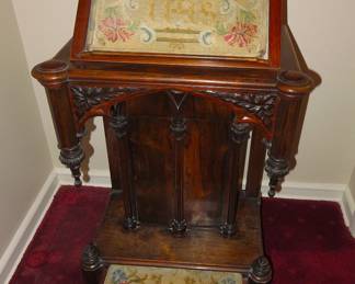Antique Prie-Dieu prayer bench