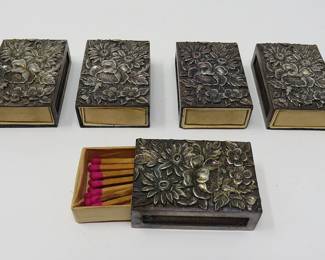 Sterling matchboxes