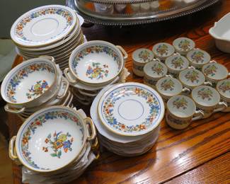 Limoges Charles Ahrenfeldt China set