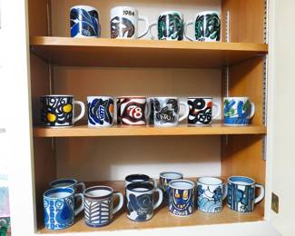 Royal Copenhagen Faience mugs