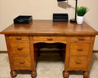 Antique hand made desk