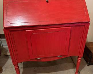 Painted antique desk