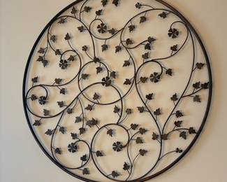 Large metal wall art