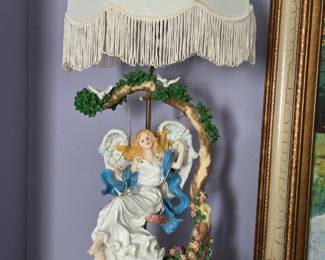 Goldenvale collection angel lamp shade, two sets