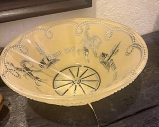 Vintage western light fixture