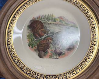 Lenox collectors plates and boxes