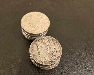 Silver dollars