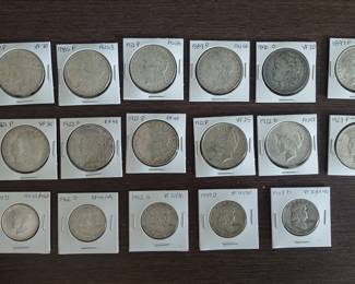 1800-1900s Silver Dollars and 60s Half dollars