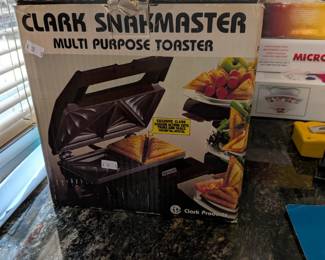 Clark Snakmaster bread pocket toaster 