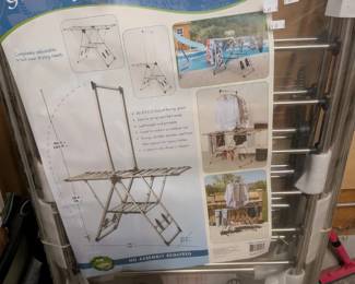 Stainless steel clothing drying center