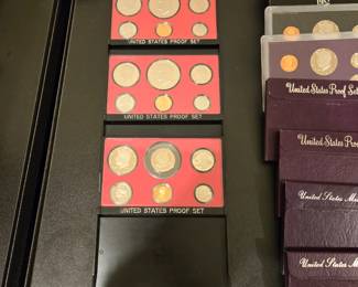70s era proof sets
