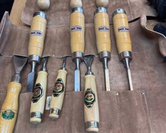 Woodworking Chisel Set Henry Taylor Two Cherries