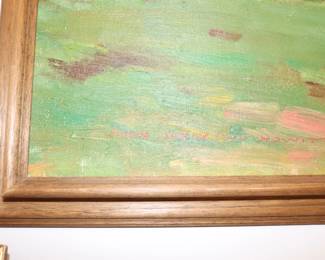  John Newton Howitt (1885-1958) Original Painting on Canvas