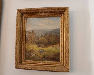 Conrad Bozenhart Oil on Canvas   Hudson River School Painter