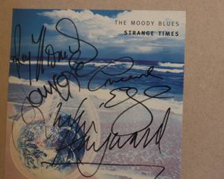 Moody Blues signed CD.