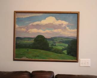  John Newton Howitt (1885-1958) Original Painting on Canvas