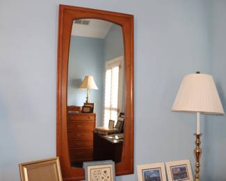 MCM Bedroom Suite Brutalist Dresser Credenza, Gentleman's Chest  & 2 Nightstands  by Drexel Heritage