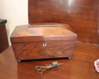 Antique Tea Caddy