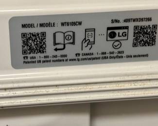 Available for Presale - LG Washer $300 - email donna@thriftyblonde.com