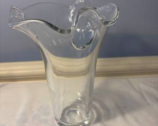 Manufacturer: Peill & Putzler (Germany)
Model/Series: Andros
Height: ~11 inches
Material: 24% lead crystal, clear, hand-blown
Design: Mid-Century/Modernist style