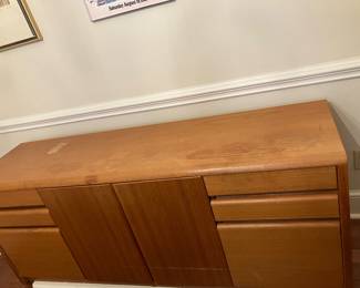 Mid-century teak credenza