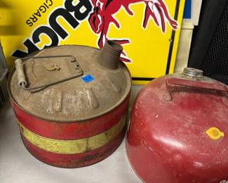 Vintage Gasoline Cans