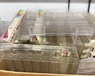 Lot of Acrylic Organizers