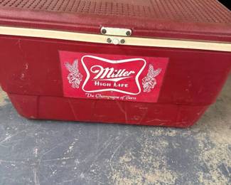 Vintage Miller High Life Cooler