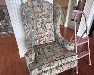 Wingback chair