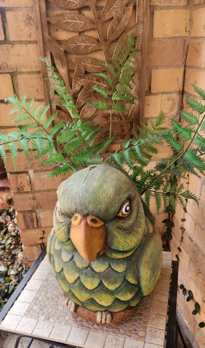 Beautiful bird planter