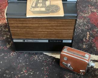 8mm camera and projector 