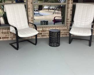 Patio chairs
