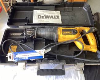 Dewalt reciprocating saw