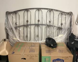 Headboard and footboard