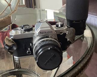 Vintage Nikon camera