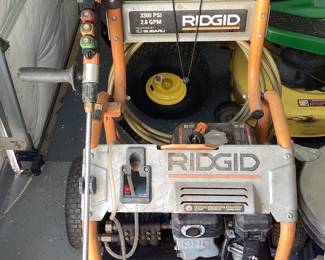 Ridgid power washer