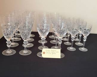 Vintage Rogaska Gallia Crystal Glasses