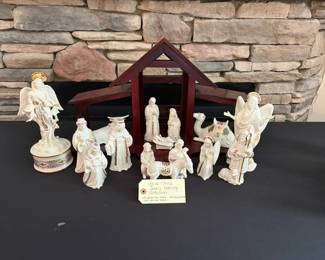 Lenox China Jewels Nativity Set
