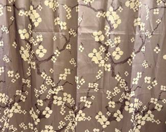 Japanese Design Shower Curtain