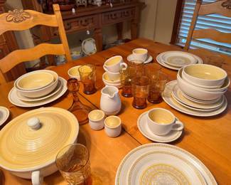Franciscan Hacienda dishes 