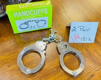 2 Pairs of Toy Cuffs