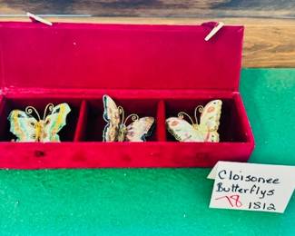 Cloisonee Butterflys
