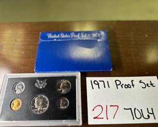 1971 US Proof SEt