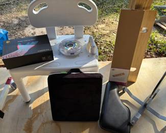 shower chair, wheelchair cushion and arm, IV POLE, ETC