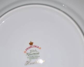 Franconia Bavaria China Set Mark